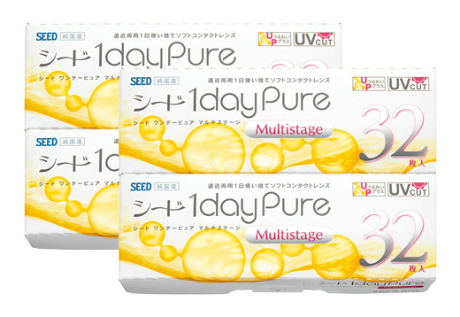 ワンデーピュア マルチステージ 32枚入り（×4箱）